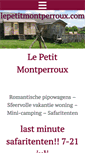 Mobile Screenshot of lepetitmontperroux.com